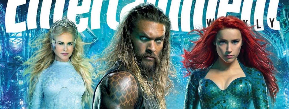 Aquaman démarre sa promotion en couverture d'Entertainment Weekly