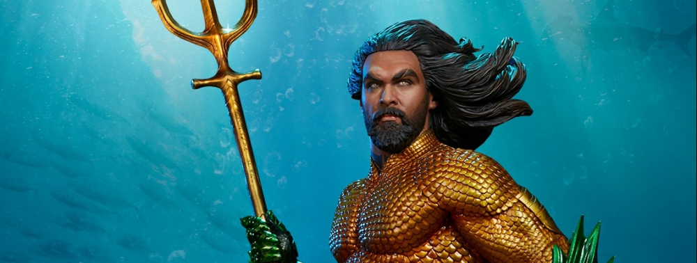Sideshow présente une statuette Aquaman façon Jason Momoa