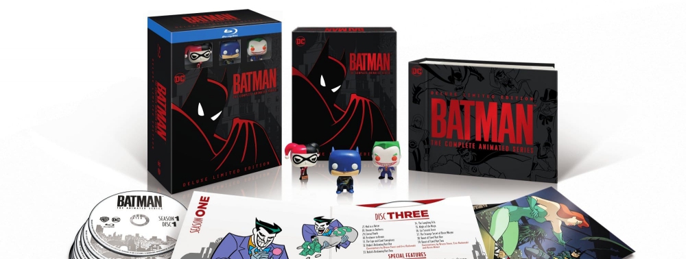Une édition deluxe du coffret intégrale Batman : the Animated Series apparaît pour la France