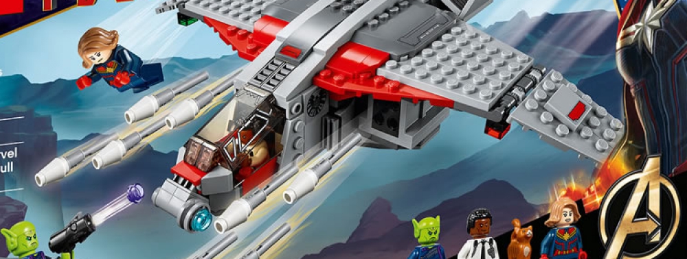 Le set Lego Captain Marvel (avec Goose le petit chat) se dévoile en images