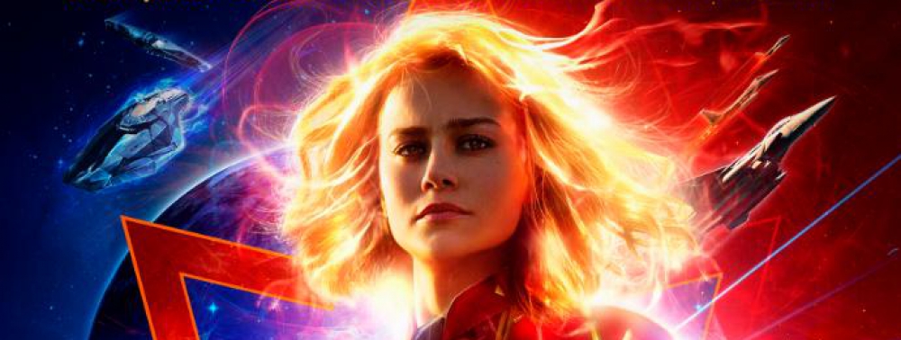 Captain Marvel : un poster flamboyant annonce le second trailer pour demain