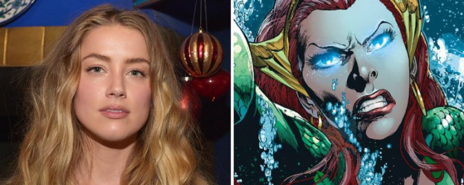 Amber Heard pourrait incarner Mera dans le film Aquaman