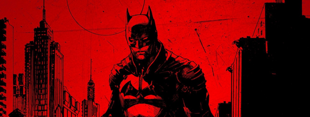 The Batman : un premier logo (rouge et noir) et un dessin de Jim Lee en attendant le DC FanDome