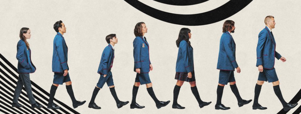 The Umbrella Academy : la série fait un clin d'oeil aux comics sur un poster de la saison 2