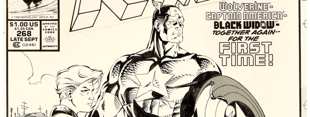 La cover d'Uncanny X-Men #268 de Jim Lee vendue 300 000$ aux enchères