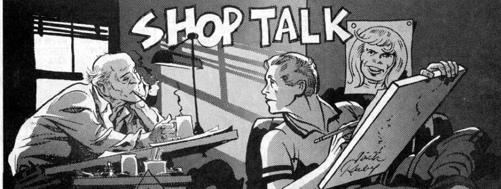 Komics Initiative annonce Shop Talk, recueil d'entretiens de Will Eisner avec d'autres grands de l'industrie