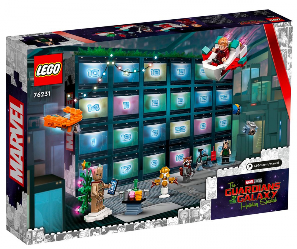 Un set Lego/Calendrier de l'Avent pour Guardians of the Galaxy