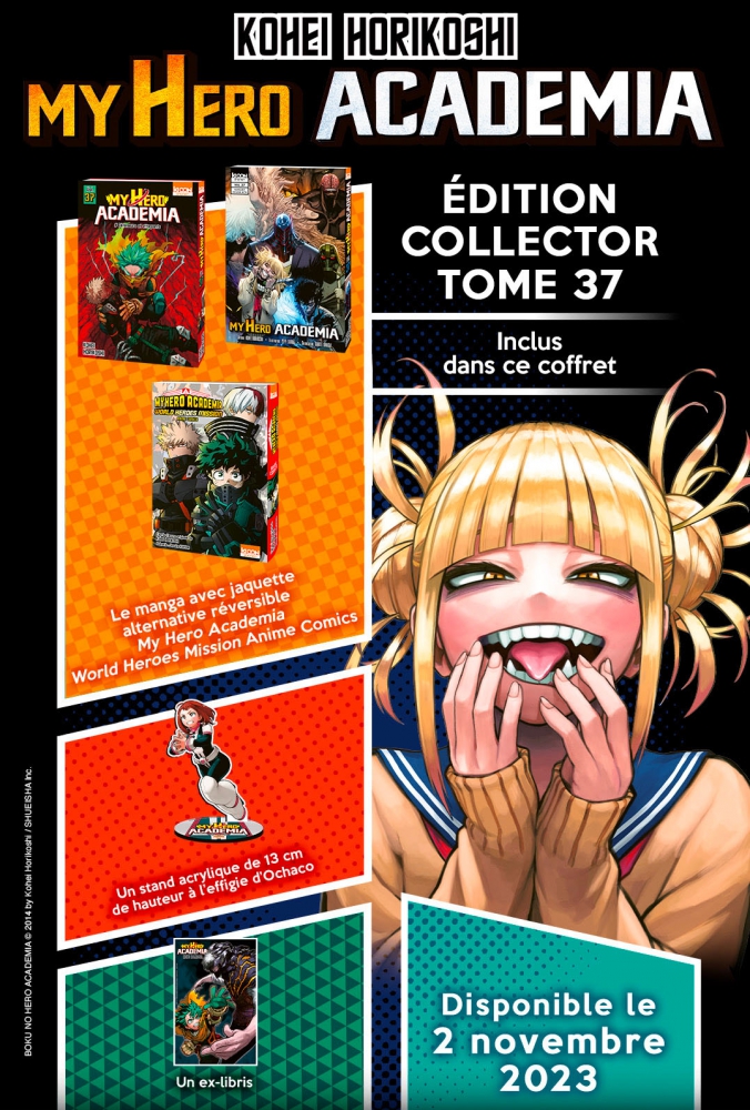 My hero academia T37 + Marque Page Exclusif