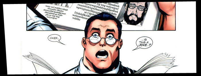 Clark n'en croit pas ses super-yeux