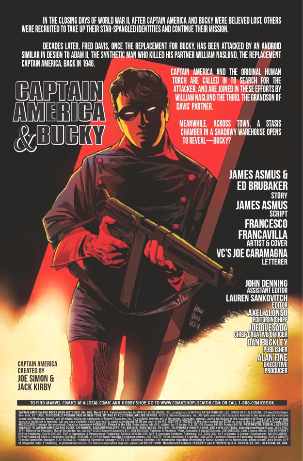 Captain America & Bucky 626