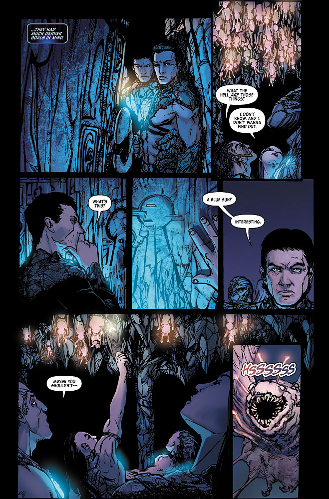fathom, blue descent, aspen, comics, david shwartz, alex sanchez
