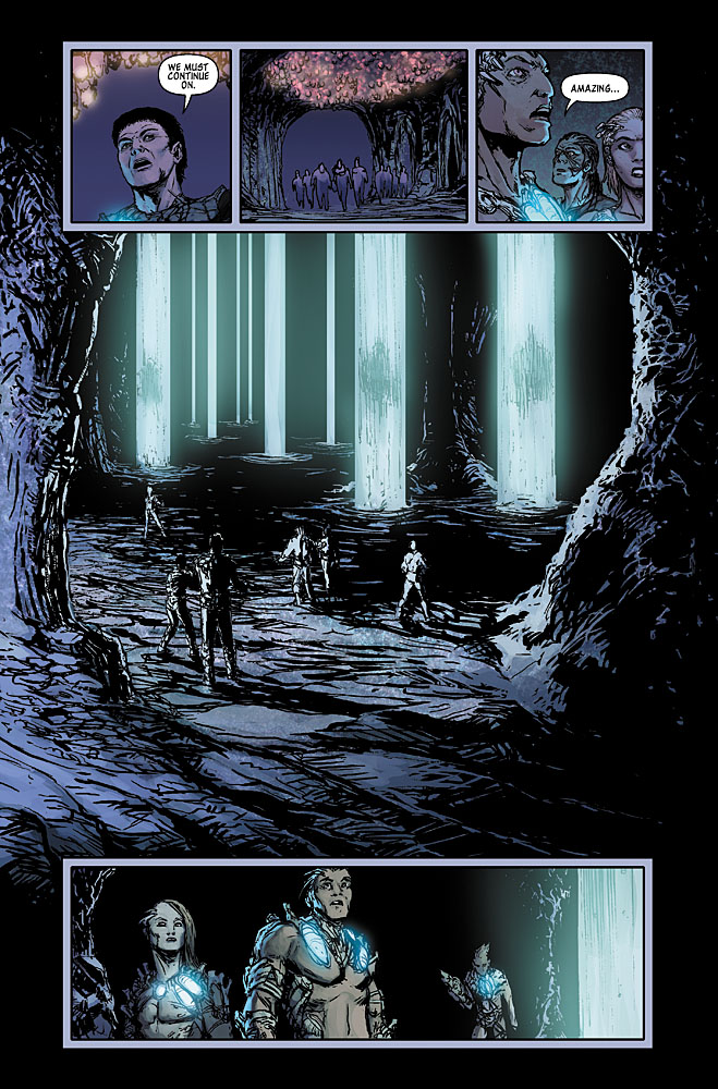 fathom, blue descent, aspen, comics, david shwartz, alex sanchez