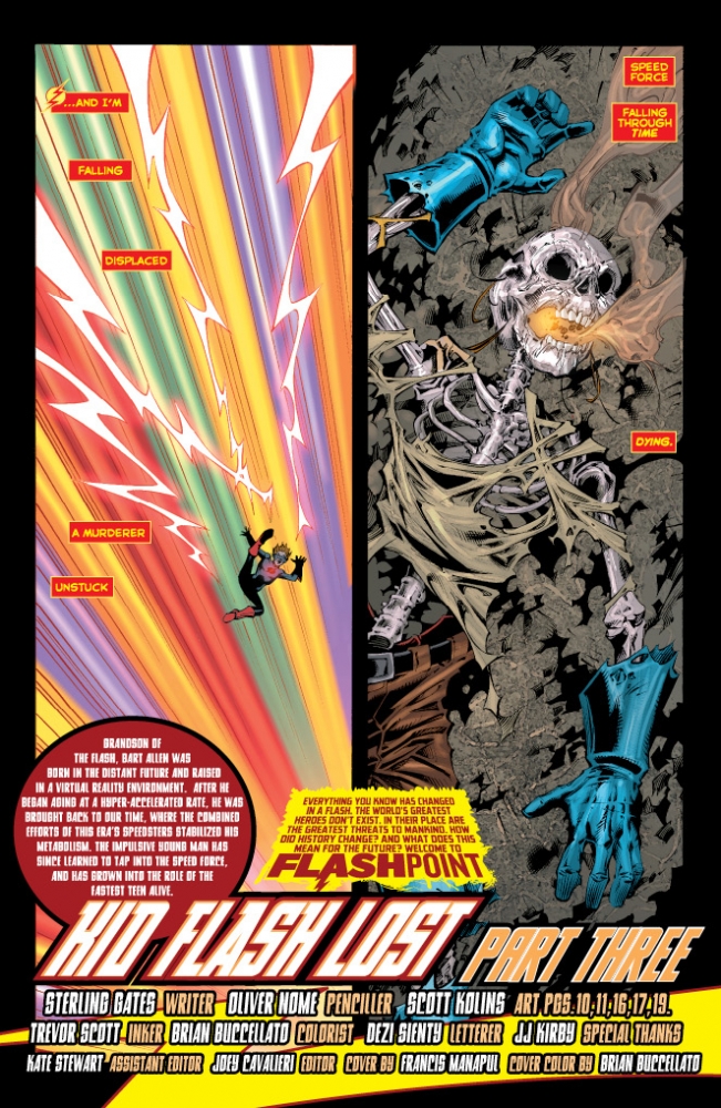 kid flash, flash, flashpoint, dc, comics