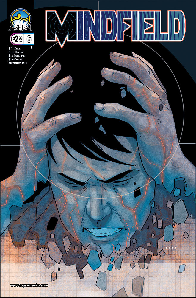 mindfield, j.t. krul, alex konat, aspen, comics