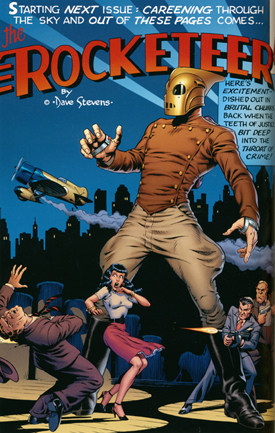 rocketeer, dave stevens