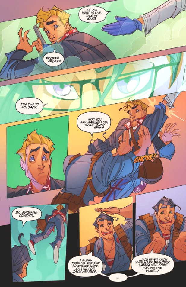 Jack Avarice is the Courier 2