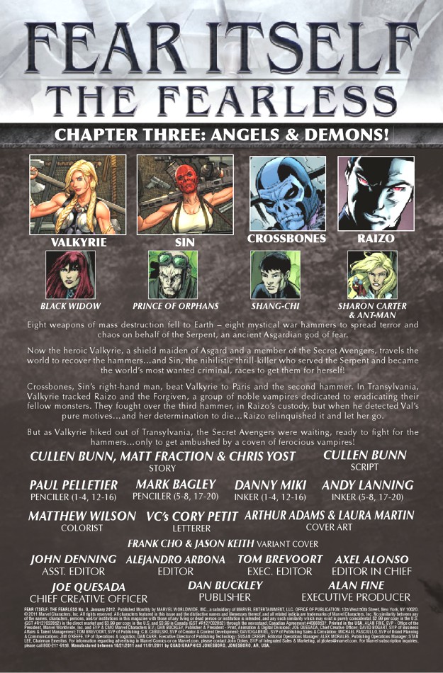Fear Itself: The Fearless 3