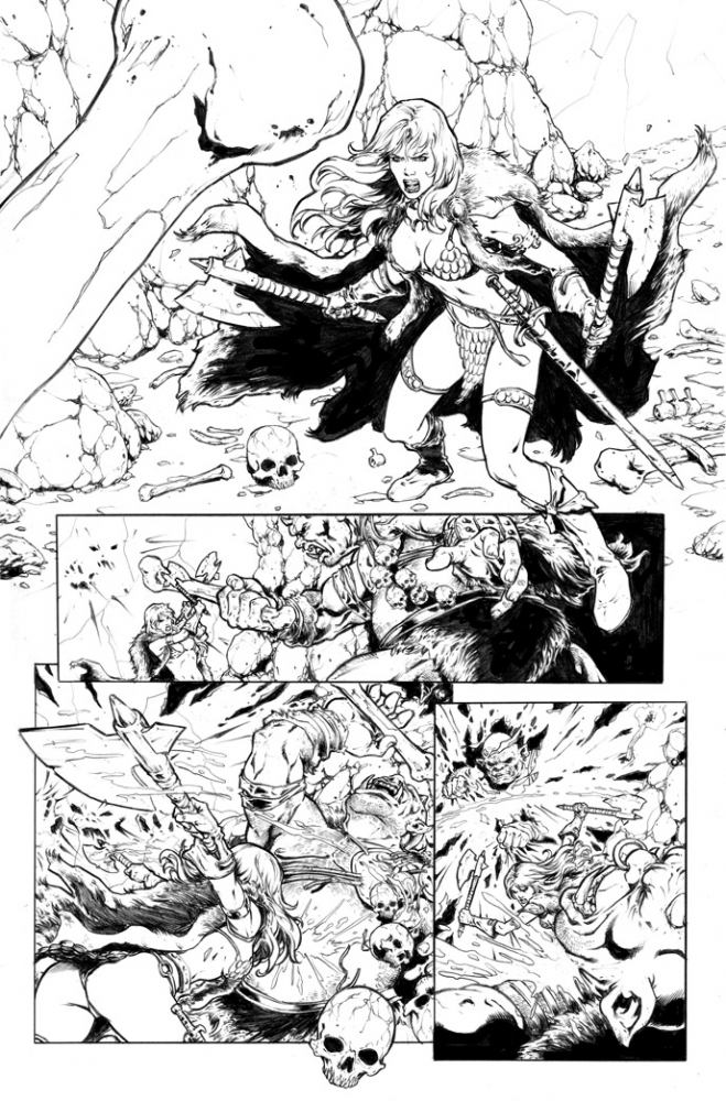 Witchblade / Red Sonja