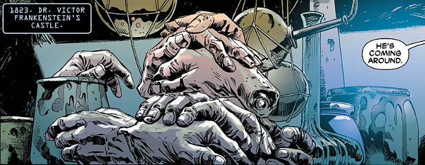Frankenstein, Agent of S.H.A.D.E #0, review-Comicsblog.fr