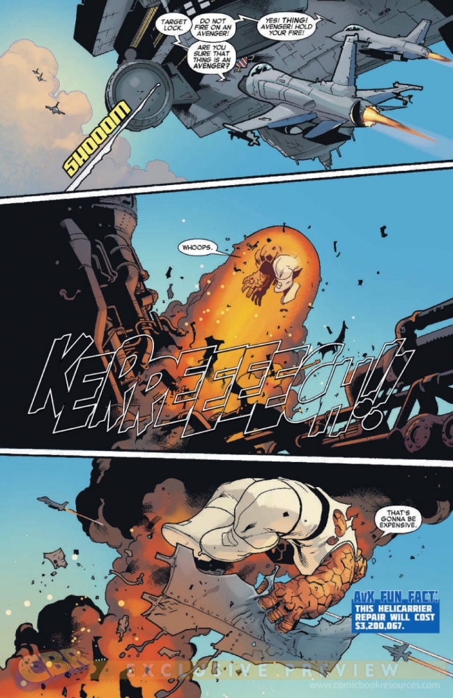 Namor vs Thing