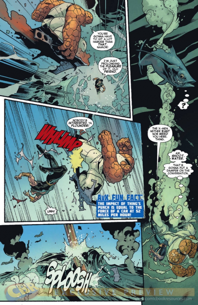 Namor vs Thing