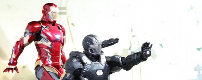 Hot Toys attaque Civil War avec Iron Man et War Machine 