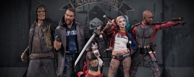 Une première série de statuettes pour Suicide Squad