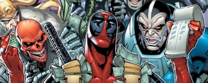 Deux couvertures variantes Deadpool pour la fin d'AvX