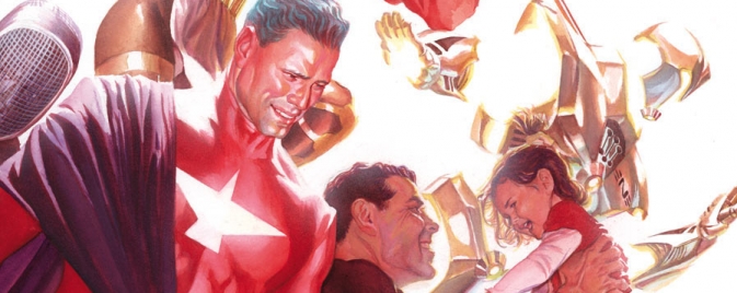 Les premiers visuels du retour d'Astro City par Alex Ross