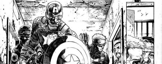 Infinity : Quelques pages Noir & Blanc de Jim Cheung