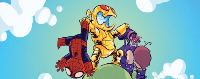 La couverture variante de Skottie Young pour Age of Ultron