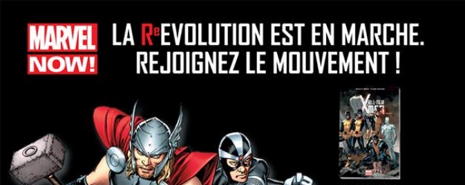 Panini Comics annonce l'arrivée de Marvel Now en librairie en VF