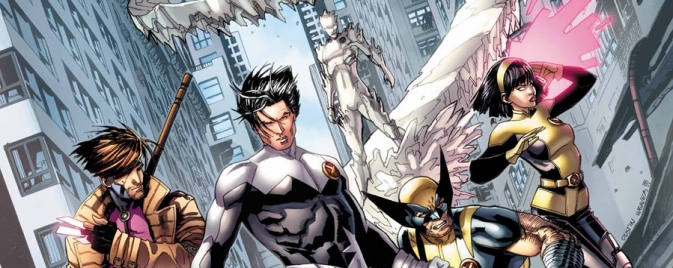 Une couverture variante d'Astonishing X-Men #50 par John Cassaday