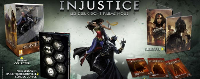 Le coffret collector de Injustice : Gods Among Us dévoilé