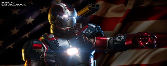Sideshow dévoile une nouvelle statuette Iron Patriot