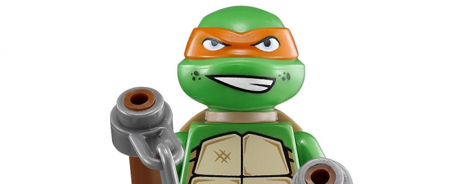 Un premier aperçu des LEGO du film Tortues Ninja