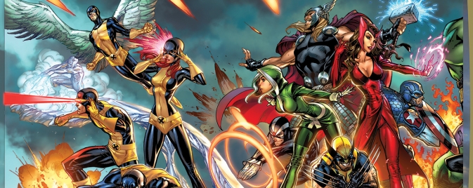 Une couverture variante de J. Scott Campbell pour All New X-Men et Uncanny Avengers