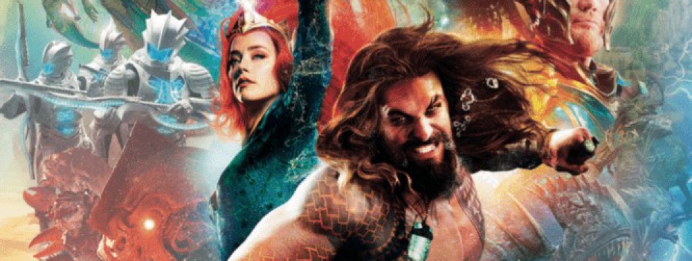 Aquaman met à l'honneur tous ses personnages et son bestiaire en couverture pour la SDCC 2018