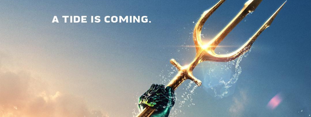 Un nouveau poster d'Aquaman tease un nouveau trailer pour demain