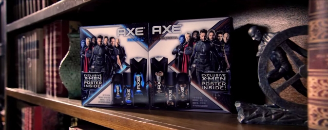 Les X-Men s'invitent dans une pub Axe