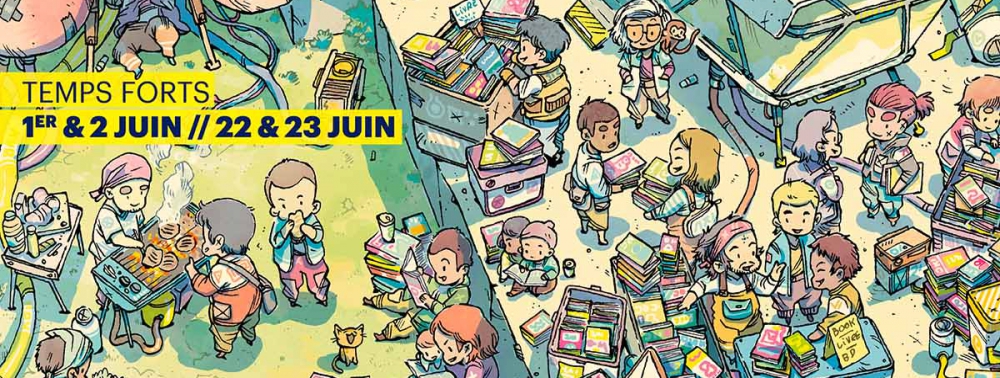 Run, Guillaume Singelin, Petit Rapace et Baptiste Pagani (Label 619) présents aux Rendez-vous de la BD d'Amiens 2024