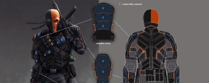 Arrow : des concepts-art pour Deathstroke