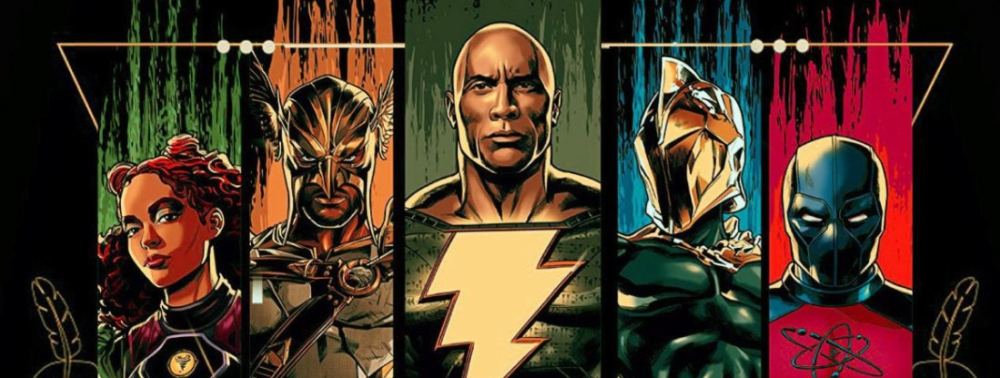 Black Adam s'offre de premiers posters officiels (avec la Justice Society of America) 