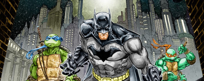 SDCC 2015 : DC Comics annonce un crossover Batman x Tortues Ninja