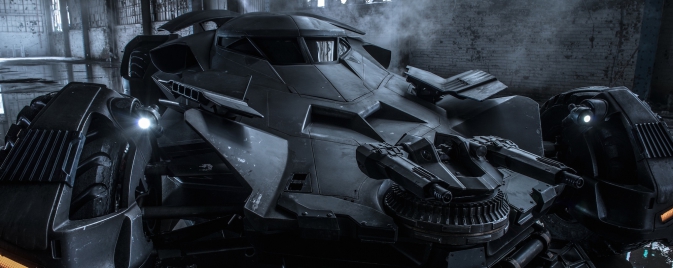 Une nouvelle photo officielle de la Batmobile de Batman v Superman