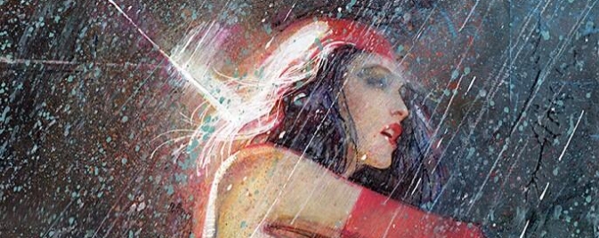 Une couverture variante magnifique de Bill Sienkiewicz pour Elektra #1
