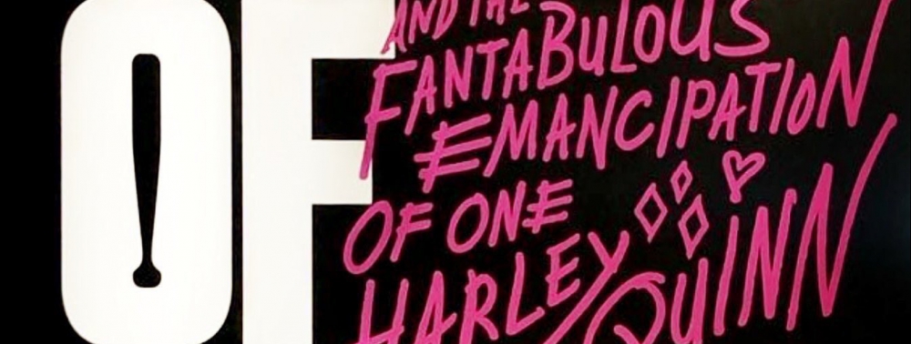 Birds of Prey (and the Fantabulous Emancipation of one Harley Quinn) affiche son logo fluo en poster
