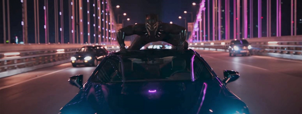 Black Panther présente un premier extrait vidéo (avec des voitures et de l'action)