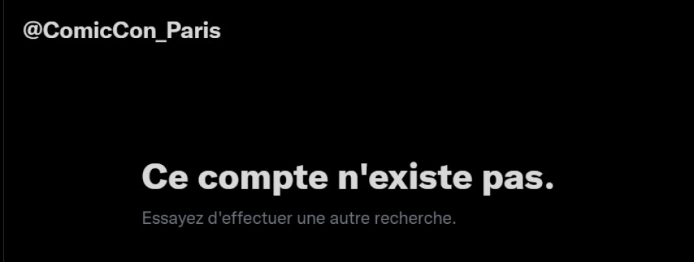 Comic Con Paris : le site et les réseaux sociaux de la convention ont disparu