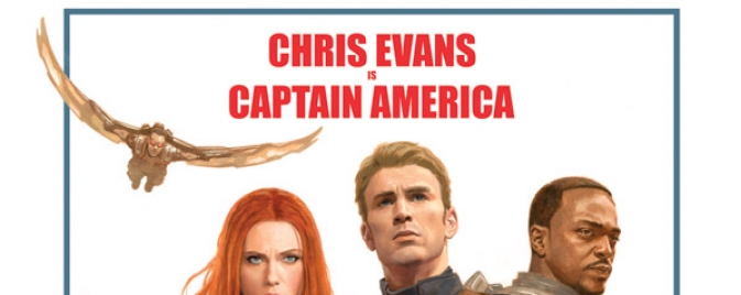 Un magnifique poster de Paolo Rivera pour le crew de Captain America - TWS
